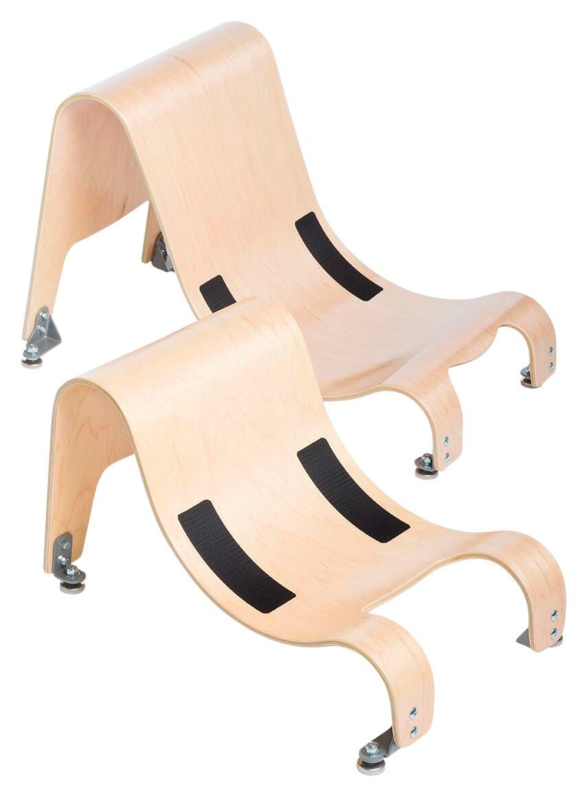 Special Tomato Mobile Base for Sitter, Small, Wood